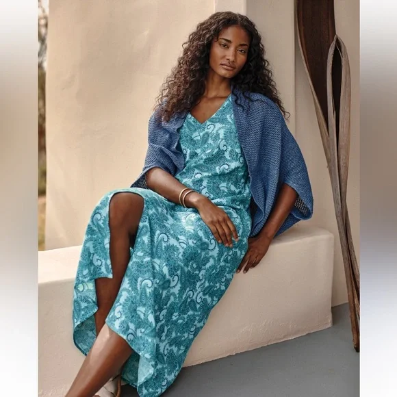 J. Jill | Dresses | J Jill Pure Jill Linen Blend Maxi Dress | Poshmark